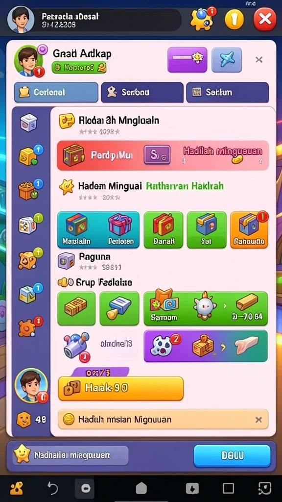 Tampilan antarmuka yang intuitif dan mudah digunakan.