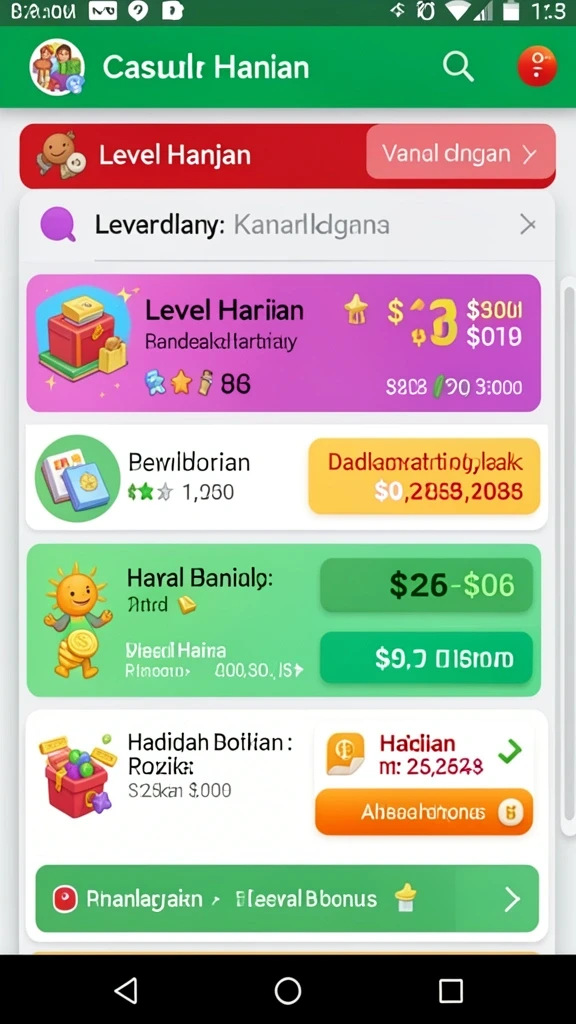 Beragam mode permainan yang siap memacu adrenalin.