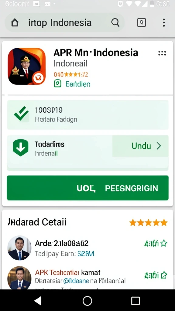 Tampilan antarmuka yang intuitif dan menarik.