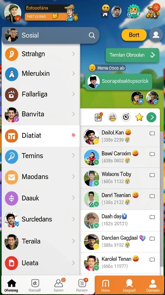 Tampilan home screen BETMAN138 yang user-friendly.