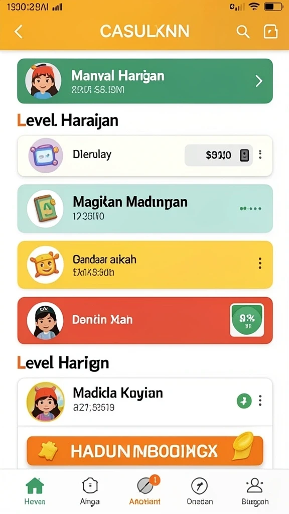 Tampilan antarmuka yang ramah pengguna.