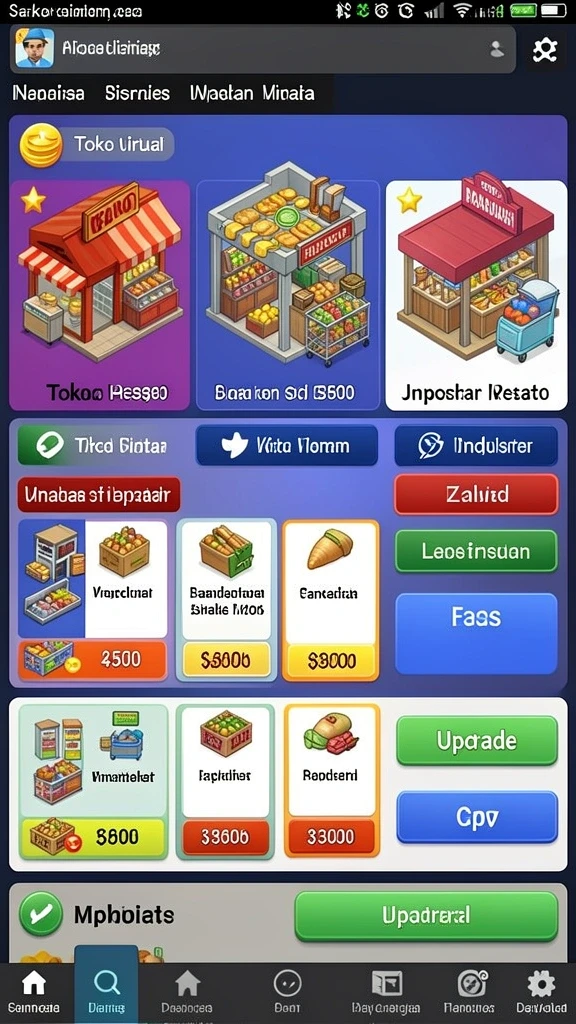 Sesi permainan yang seru dan menantang.