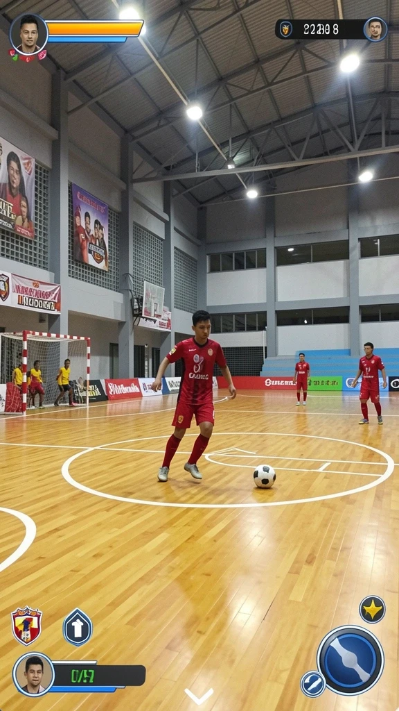 Tangkapan layar penuh aksi dari petualangan seru.