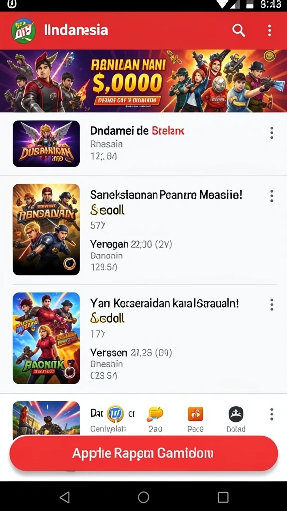 Tangkapan layar menampilkan berbagai karakter menarik yang bisa dipilih.