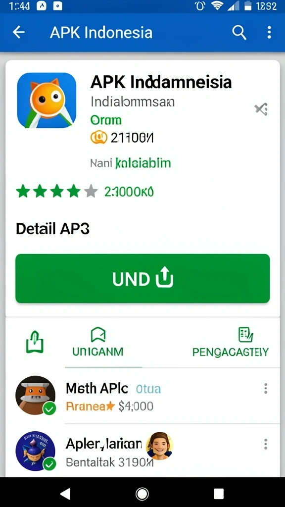Tampilan antarmuka yang modern dan intuitif.