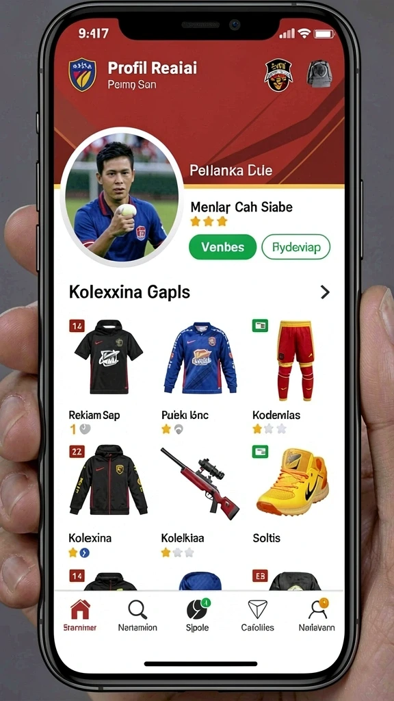 Tampilan antarmuka yang menarik dan user-friendly.