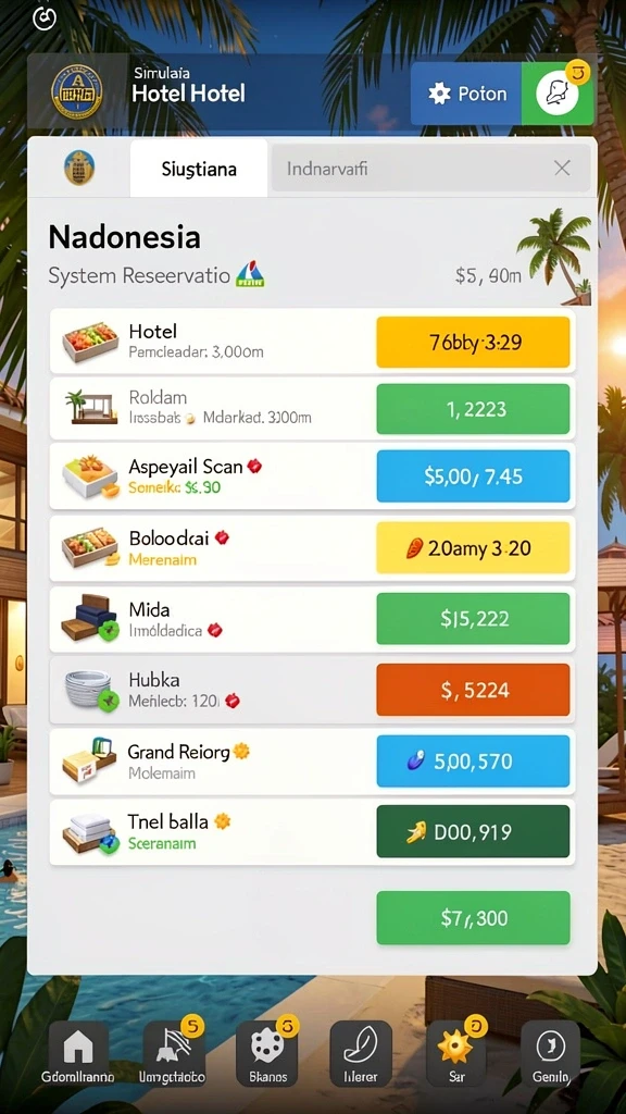 Tangkapan layar dari menu utama COLOKSGP.
