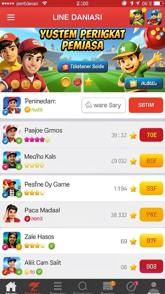 Level yang penuh warna dan menarik untuk dijelajahi.