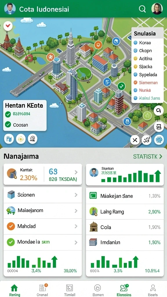 Misi harian yang menantang untuk meningkatkan gameplay.