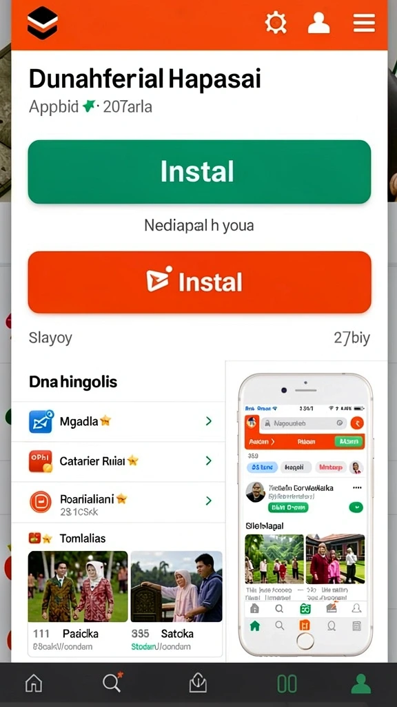 Screenshot menampilkan grafis permainan yang memukau.