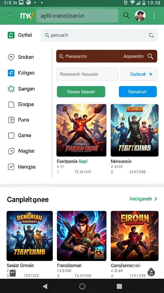Berbagai level menantang yang siap menguji keterampilan.