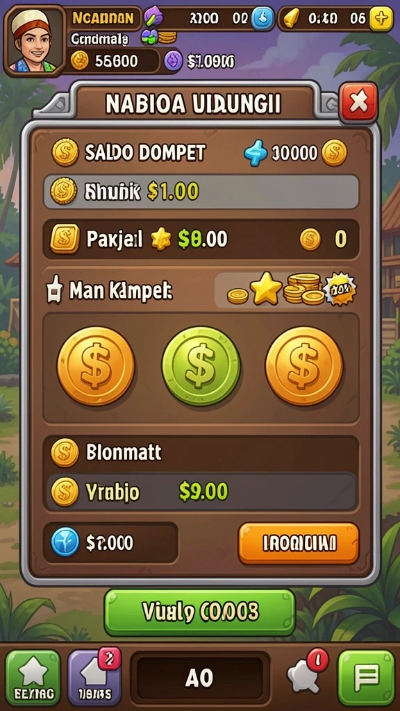 Sistem reward yang menguntungkan bagi pemain.