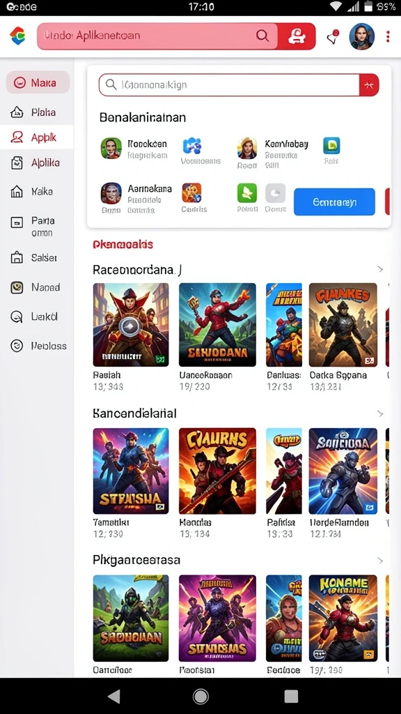 Screenshot memperlihatkan antarmuka pengguna yang intuitif.