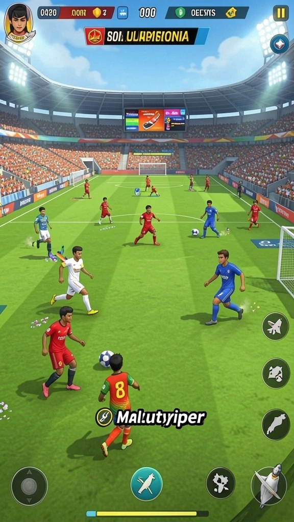 Screenshot menampilkan fitur mode multiplayer yang menarik.