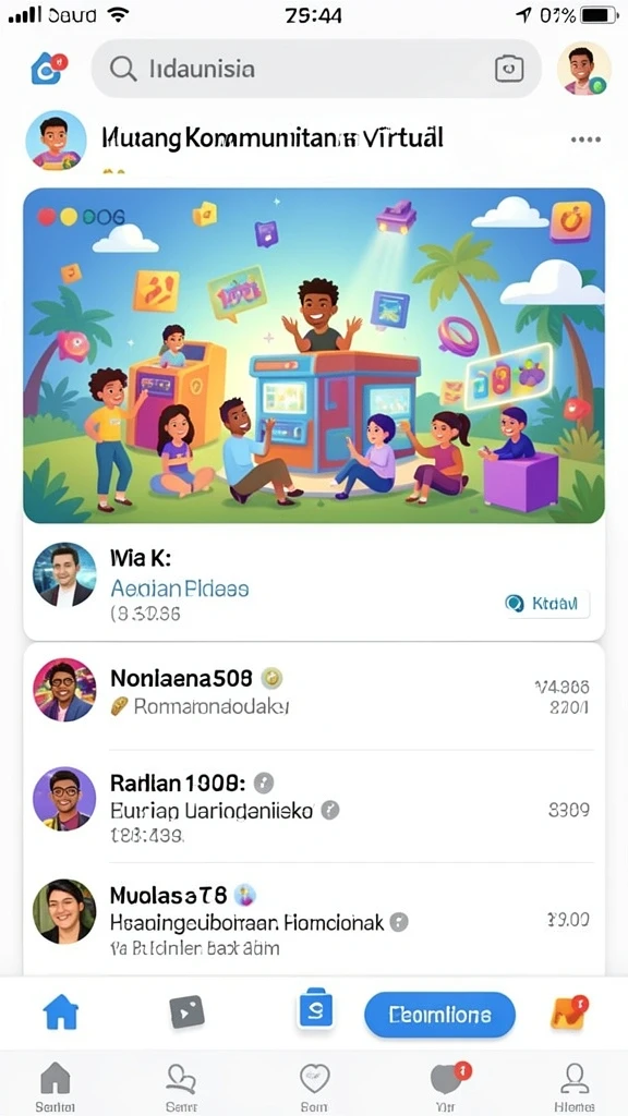 Screenshot level baru yang menantang dan menarik.