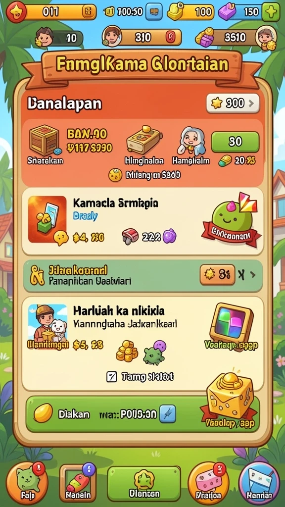 Beragam pilihan permainan judi yang seru.