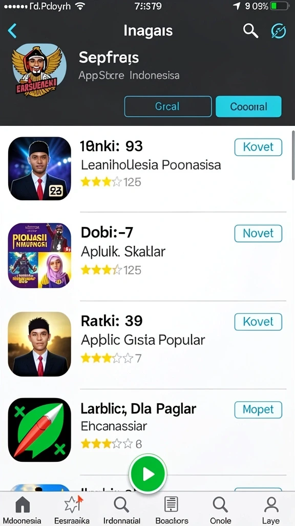 Interface pengguna yang mudah dinavigasi.