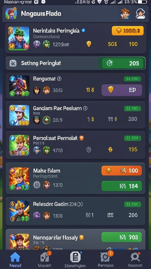 Screenshot dari mode multiplayer yang seru.