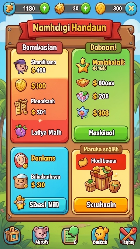 Tampilan antarmuka yang user-friendly dan mudah dinavigasi.