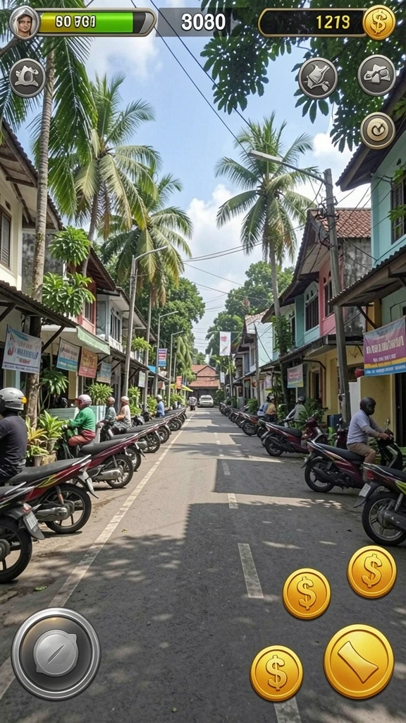 Fitur komunitas untuk bersaing dengan pemain lain di seluruh dunia.