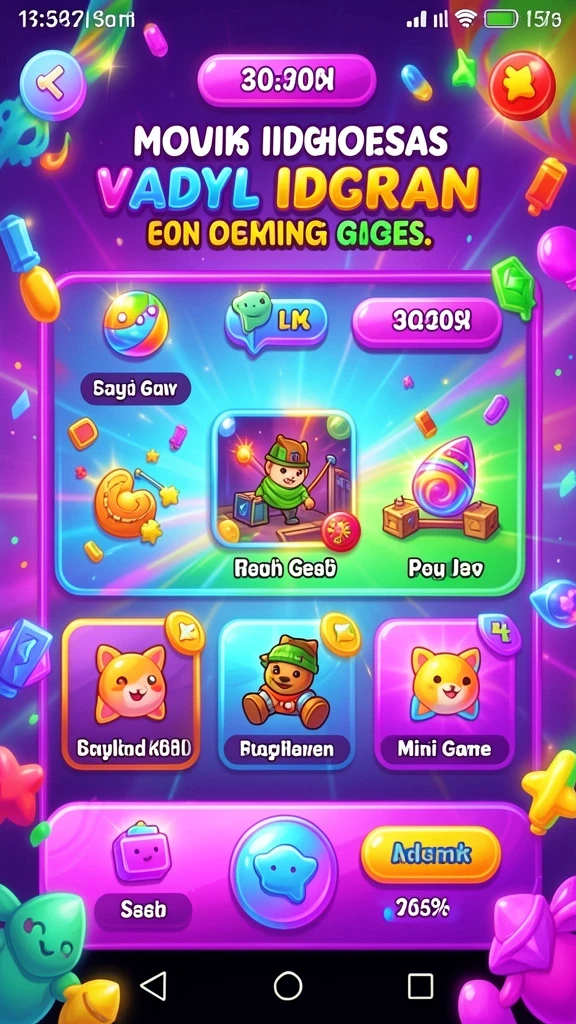 Beragam tantangan seru menanti di setiap level.