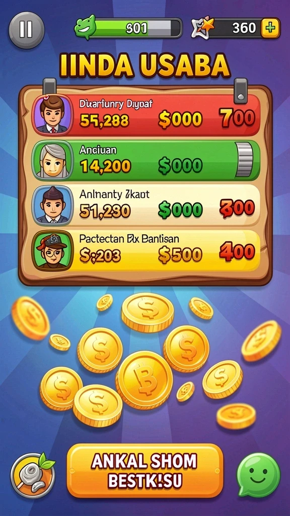 Fitur permainan yang menarik dan bervariasi.