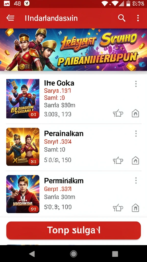 Berbagai level menantang untuk dimainkan.