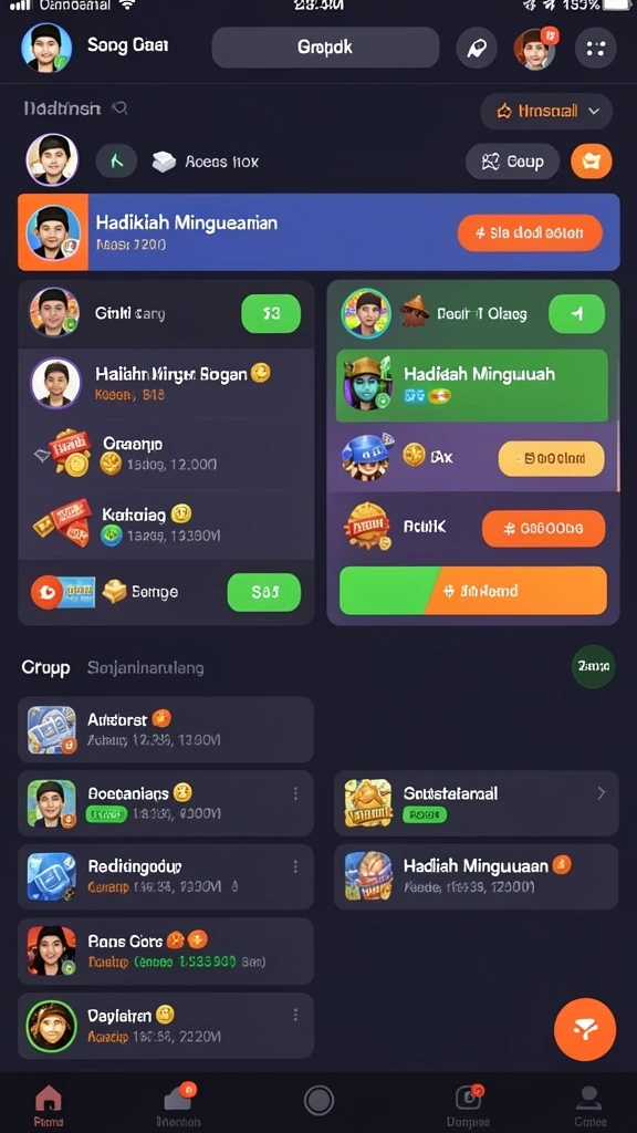 Antarmuka pengguna yang intuitif dan mudah digunakan.