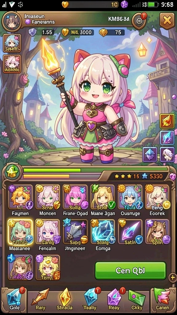 Dapatkan berbagai senjata dan item menarik di dalam game.