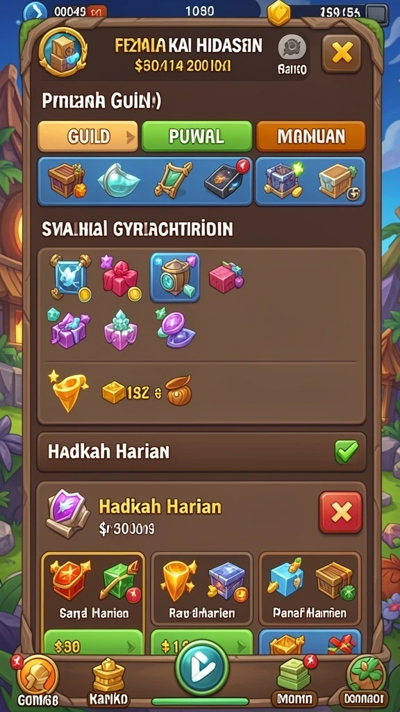 Mode multiplayer yang penuh tantangan.