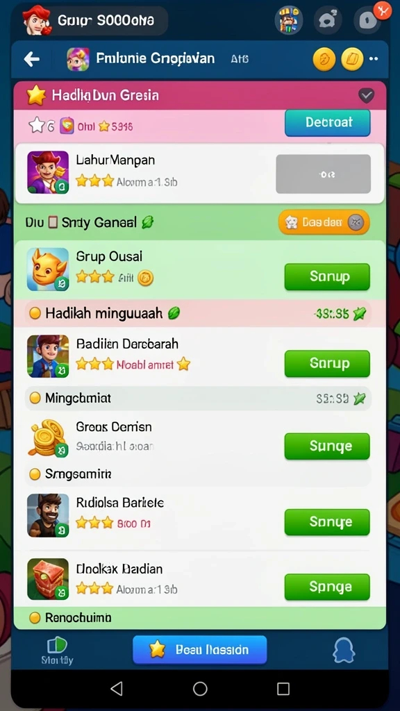 Setiap level menawarkan tantangan yang menarik.