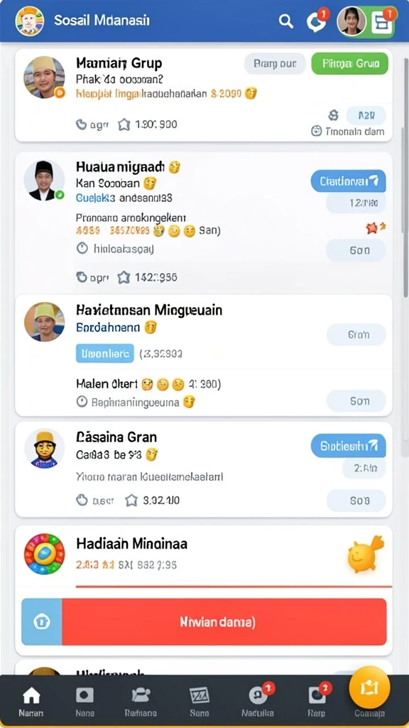 Level yang menantang dan bervariasi untuk pengalaman seru.