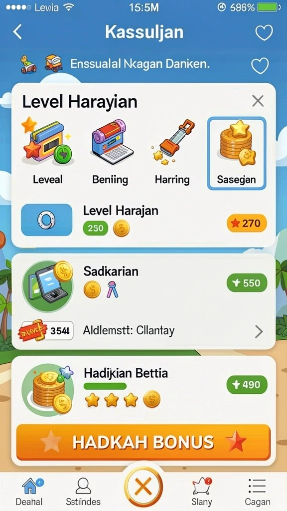 Tampilan antarmuka aplikasi OLXTOTO yang menarik.