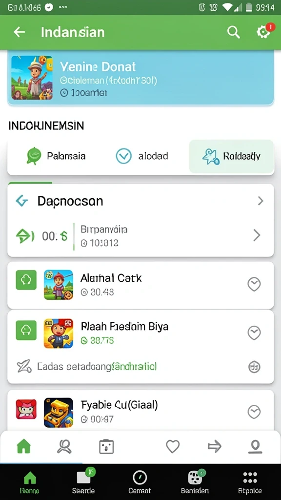 Desain karakter dalam PP123 yang colorful dan beragam.