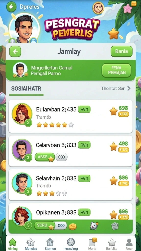 Tampilan awal yang menarik dari QQNUSA.