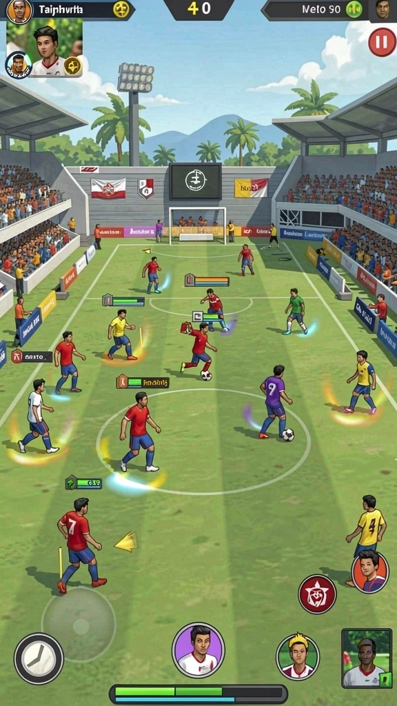 Bersaing dalam mode multiplayer yang seru.
