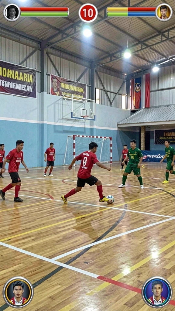 Tampilan grafis yang memukau dan penuh warna.