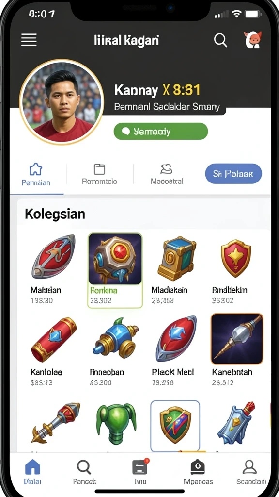 Tampilan antarmuka yang menarik dan intuitif.