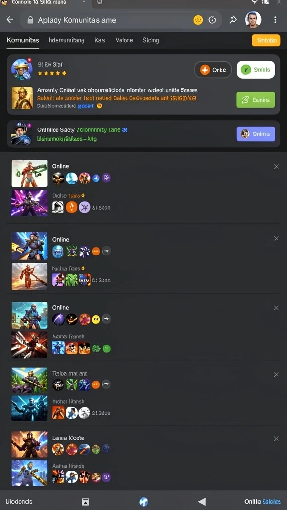 Mode multiplayer yang kompetitif dan seru.