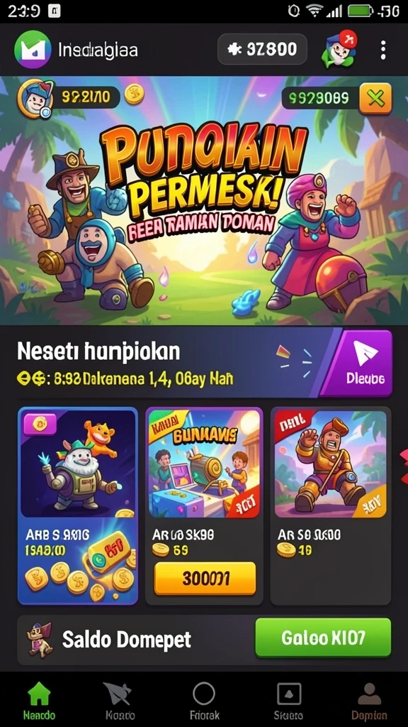 Karakter yang beragam dan penuh warna.