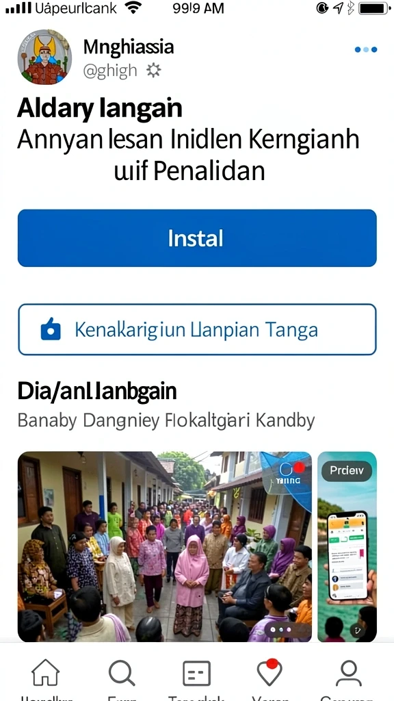 Tampilan karakter yang menarik dan beragam.
