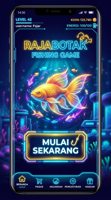 rajabotak — layar beranda